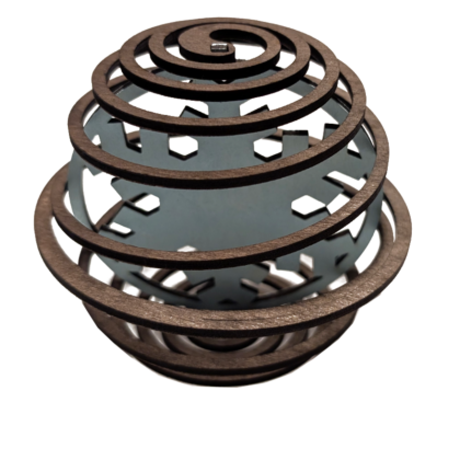Julekule Spiral